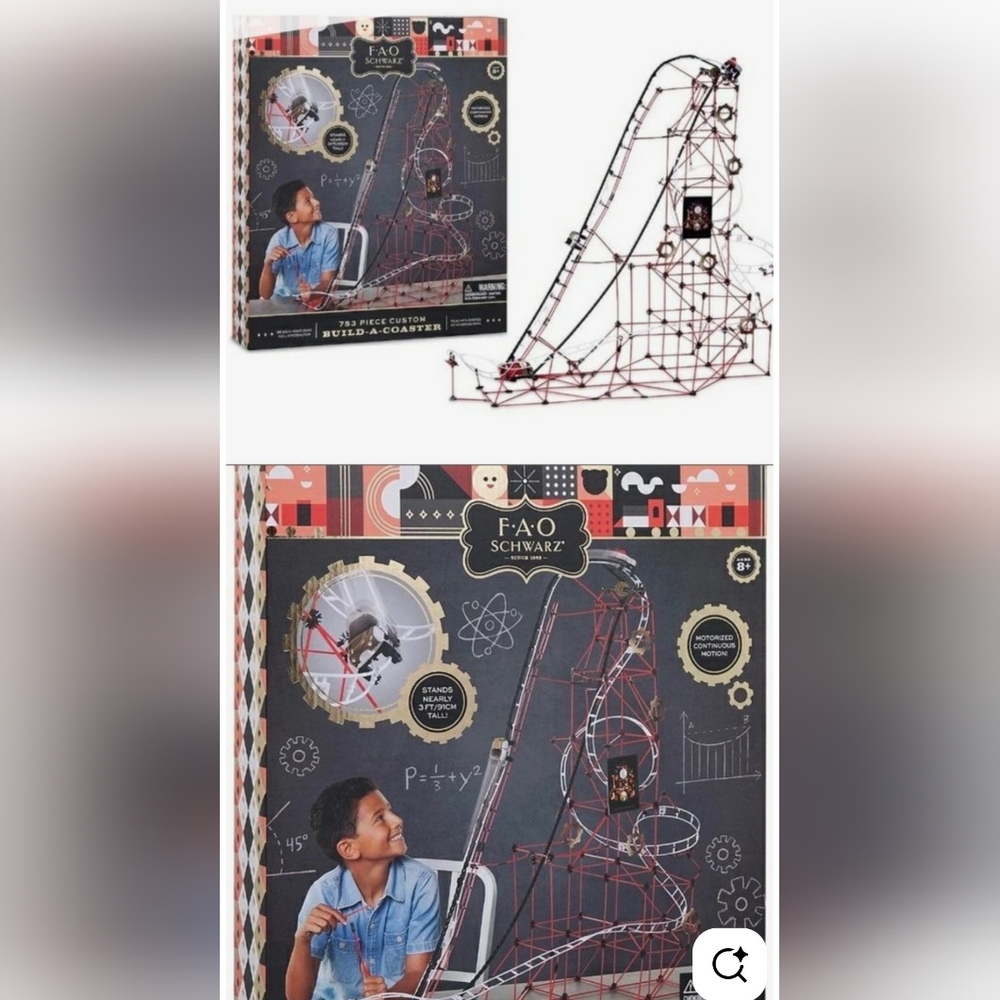 FAO Schwarz Build A Coaster